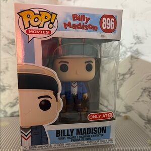 Funko Pop Movies Billy Madison Figure with Blue and Red Outfit